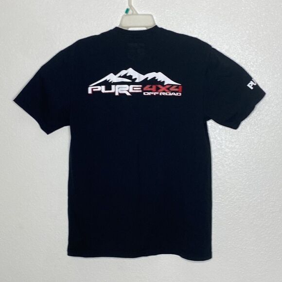 PURE 4x4 Off Road Men’s Black T Shirt Size L - Picture 3 of 3